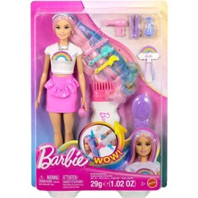 Nnstartshopping  JJP07 Barbie Gökkuşağı Saçlar Sarı Saçlı Bebek