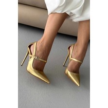 Ayakkabı Prensi Cora Ten Mat Platform Kalın 11CM Stiletto, Topuklu Ayakkabı Kadın