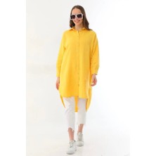 See More Italyan Keten Tunik Gömlek Kimono