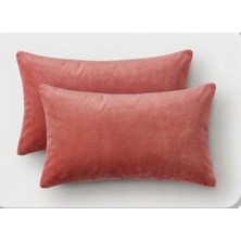 Ayzen Home Ayzen 2li Düz Kadife Kırlent Kılıfı 30X 50 cm