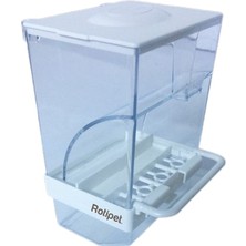 Fit Fly Kuşlar İçin Akıllı Yemlik 7x10x14 cm Yüksek Depolama Kapasitesi ile Kullanışlı Tasarım