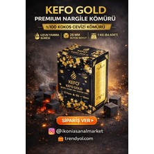 İkonai Kefo Kefo Gold Kömür 1 kg (ikoniasanalmarket)