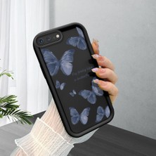 Ucuc iPhone 7 Plus/8 Plus Uyumlu Siyah Silikon Kılıf Darbeye Dayanıklı Kamera Korumalı