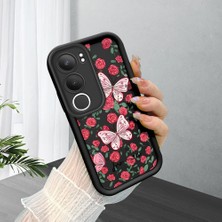 Ucuc Vivo Y19S 4G/Y19S Pro Uyumlu Siyah Silikon Kılıf Darbeye Dayanıklı Kamera Korumalı