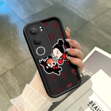 Ucuc Vivo Y19S 4G/Y19S Pro Uyumlu Siyah Silikon Kılıf Darbeye Dayanıklı Kamera Korumalı