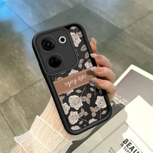 Ucuc Tecno Camon 20(CK6N) Uyumlu Siyah Silikon Kılıf Darbeye Dayanıklı Kamera Korumalı