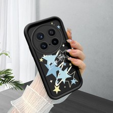 Ucuc Vivo X200 Pro Uyumlu Siyah Silikon Kılıf Darbeye Dayanıklı Kamera Korumalı