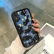 Ucuc iPhone Xr Uyumlu Siyah Silikon Kılıf Darbeye Dayanıklı Kamera Korumalı