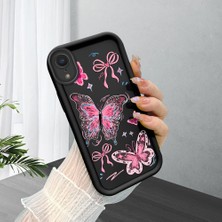 Ucuc iPhone Xr Uyumlu Siyah Silikon Kılıf Darbeye Dayanıklı Kamera Korumalı