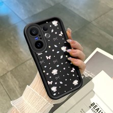 Ucuc Vivo X200 Fe Uyumlu Siyah Silikon Kılıf Darbeye Dayanıklı Kamera Korumalı
