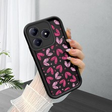 Ucuc Realme C63 4G/C61 Uyumlu Siyah Silikon Kılıf Darbeye Dayanıklı Kamera Korumalı
