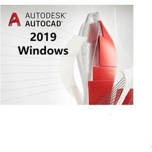 Autodesk Autocad 2019 (Windows) - 1 Pc 1 Yıl Serial + Product Key