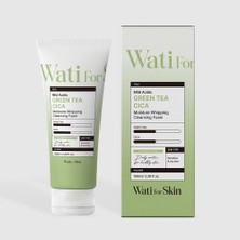 wati for skin Mild Acidic Green Tea Cıca Moisture Whipping Cleansing Foam(Hafif Asidik Yeşil Çay & Cıca Yüz Temizleyici) The Coconut Cosmetics