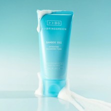 Bring Green Bamboo Hyalu Hydrating Cleansing Foam 120ML (Bambu & Hyaluronik Asit Nemlendirici  Yüz Temizleyici) The Coconut Cosmetics