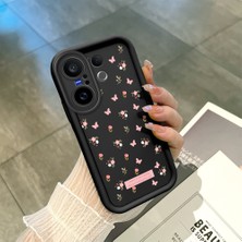 Ucuc Vivo X200 Fe Uyumlu Siyah Silikon Kılıf Darbeye Dayanıklı Kamera Korumalı