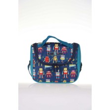 Kaukko Kids & Love Sweet Robot 3 Litre Beslenme Çantası Renkli İki Bölmeli Kullanım Özelliği