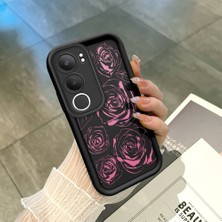 Ucuc Vivo Y19S 4G/Y19S Pro Uyumlu Siyah Silikon Kılıf Darbeye Dayanıklı Kamera Korumalı