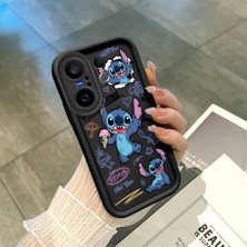 Ucuc Vivo X200 Fe Uyumlu Siyah Silikon Kılıf Darbeye Dayanıklı Kamera Korumalı