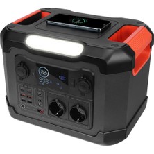 Lims Store S-Link OPS1200 1200W 300.000MAH 1080WH LED Lambalı Saf Sinüs Multi-Output LCD Taşınabilir