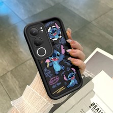 Ucuc Vivo Y19S 4G/Y19S Pro Uyumlu Siyah Silikon Kılıf Darbeye Dayanıklı Kamera Korumalı
