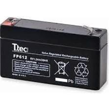 Lims Store Ttec 6V 1.3AH Bakımsız Kuru Akü