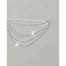 Allsisii Inci Şıklığıyla Plajlarda Parla – Ayarlanabilir Bikini Zincir Aksesuarı