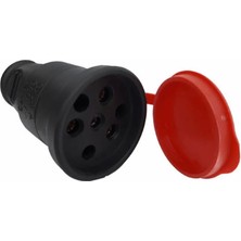 Pazarcan Mey Ithalat® Kauçuk 380 Volt Trifaze Dişi Fiş