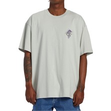 Billabong Enter The Drago Tees Erkek Gri Tişört