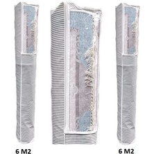 Epilons Halı Hurcu 2li Set Halı Hurcu Pencereli Halı Hurcu 6 M2 x 2