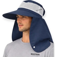 Mustran Uv Korumalı Geniş Siperli Enseli Güneş Şapkası Fileli Outdoor Balıkçı Kamp Bahçe Unisex