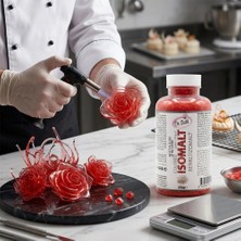 Dr. Gusto Renkli Izomalt (Isomalt) Kırmızı 250 gr – Şeker Sanatı ve Pasta Dekorasyon Için