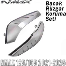 Moto Aura Yamaha N Max Bacak Koruma Rüzgarlık (Grenaja Bağlanan Model) 21-24 Model Arası Uygundur