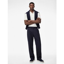 Koton Regular Fit Waffle Dokulu Düğmeli Kısa Kollu Polo Yaka Tişört