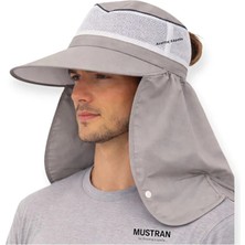 Mustran Uv Korumalı Geniş Siperli Enseli Güneş Şapkası Fileli Outdoor Balıkçı Kamp Bahçe Unisex