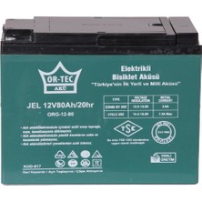 Or-Tec Ortec 80AH 12V Elektrikli Bisiklet Aküsü