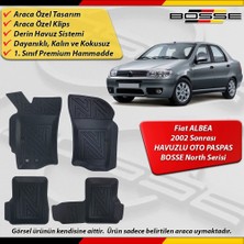 Fiat Albea Paspas Araca Özel 2002 Sonrası Derin Havuzlu Paspas Bosse North Serisi