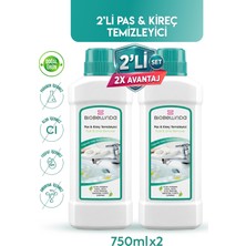 BioBellinda Doğal Konsantre Pas & Kireç Temizleyici 750 ml (2'li Set)