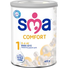 Sma Comfort 400 gr Bebek Sütü 0-6 Ay İçin Sütlü İçerik Geliştirilmiş Protein Teknolojisi