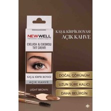 Newwell Profesyonel Kaş ve Kirpik Boyası Light Brown Krem