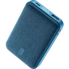 Cellularline Pd 20W  Hızlı Şarj Kumaş Kaplı  10.000 Mah Powerbank
