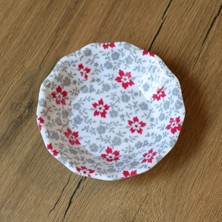 Gültaş Melamin Melamin Çay Tabağı 100 Adet Desen : Bahar Bordo