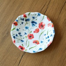 Gültaş Melamin Melamin Çay Tabağı 100 Adet Desen : Gelincik