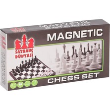 Pazarcan Mey Ithalat® 1050514 Manyetik Satranç (Küçük)