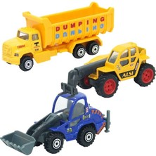 Pazarcan Mey Ithalat® 3'lü Inşaat Araçları Seti