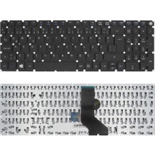 Notespare Acer Uyumlu Aspire LV5T-A50B, N15W7, N16C1 Klavye Tr Siyah