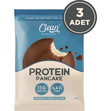 Clean Powders Protein Pancake 55 gr 3 Adet - Kurabiye Kreması