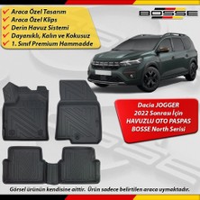 Dacia Jogger Paspas Araca Özel 2022 Sonrası Derin Havuzlu Bosse North Serisi