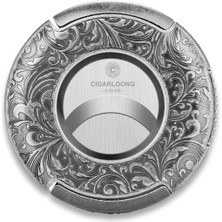 Cigarloong Yuvarlak Model Metal Puro Kesici Silver 66 Ring