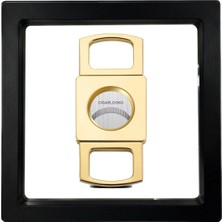 Cigarloong Kare Model Metal Puro Kesici Gold 60 Ring