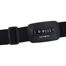 Samsonite Siyah Ta Revolution Tsa Kilitli Valiz Kemeri